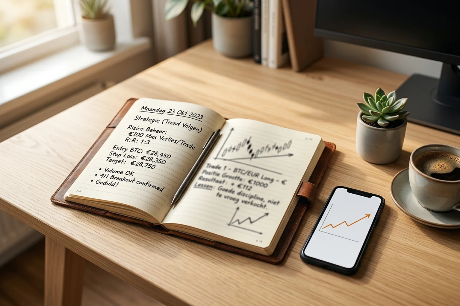 Bitcoin trading dagboek voor risicobeheer en strategie evaluatie