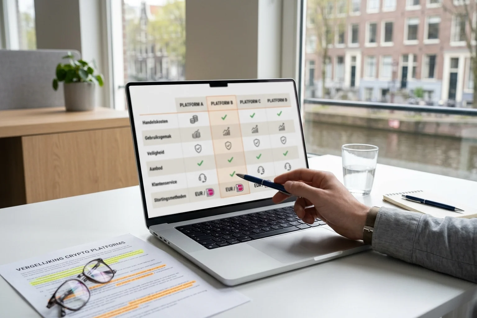 Vergelijking crypto trading platforms voor Nederlandse traders