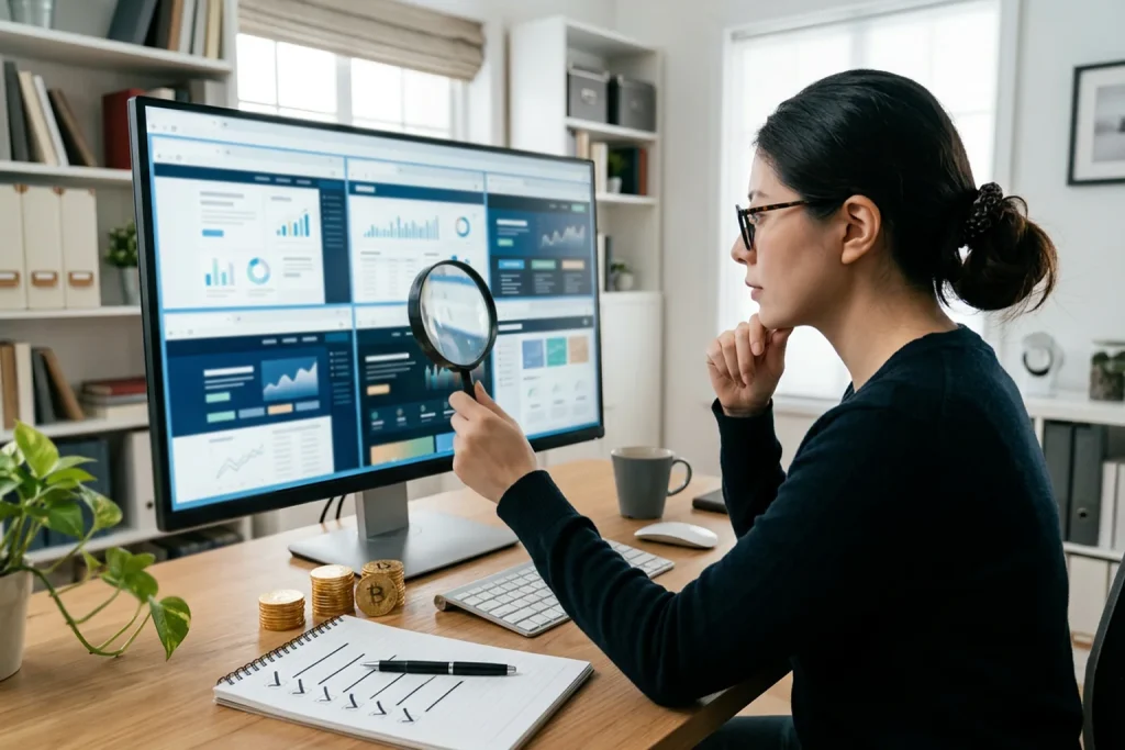Crypto bookmaker selectie met checklist en bitcoin betalingen