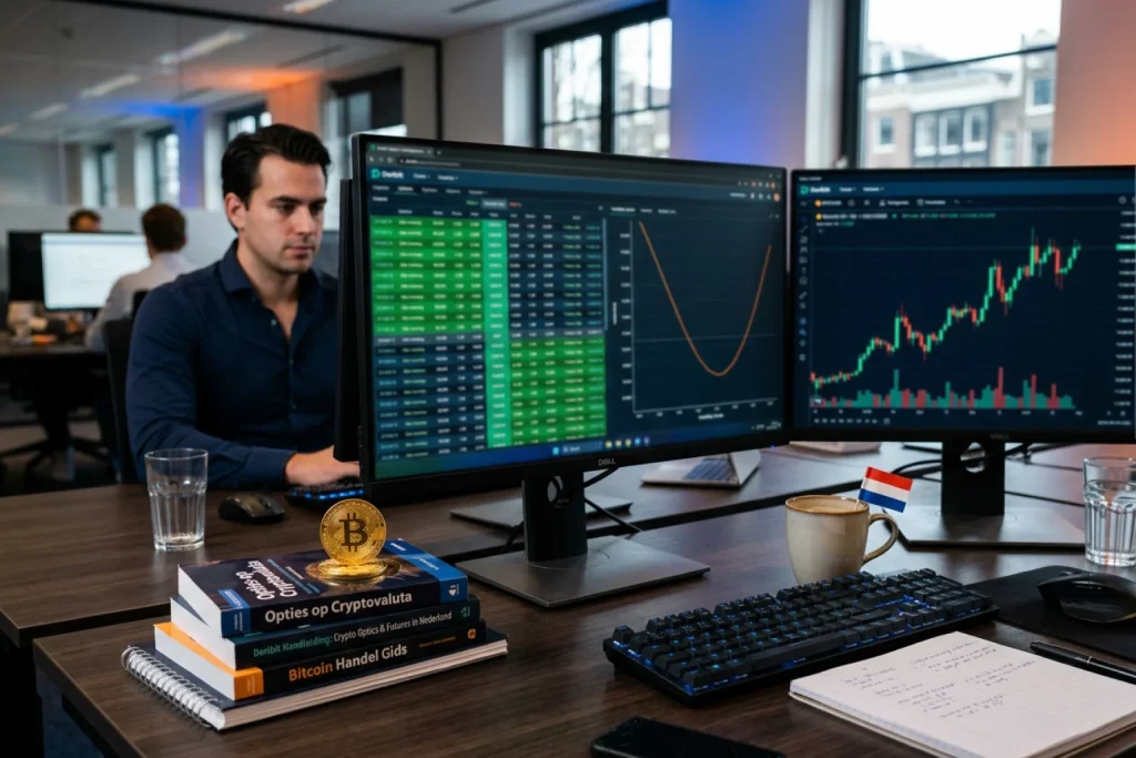 Deribit platform handleiding voor crypto opties en futures handelen