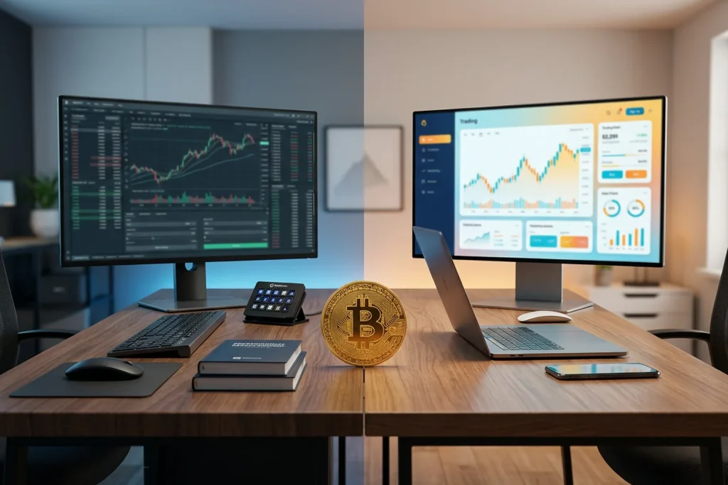 Deribit versus Binance opties platforms vergelijking voor crypto trading